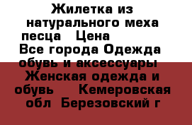 Жилетка из натурального меха песца › Цена ­ 18 000 - Все города Одежда, обувь и аксессуары » Женская одежда и обувь   . Кемеровская обл.,Березовский г.
